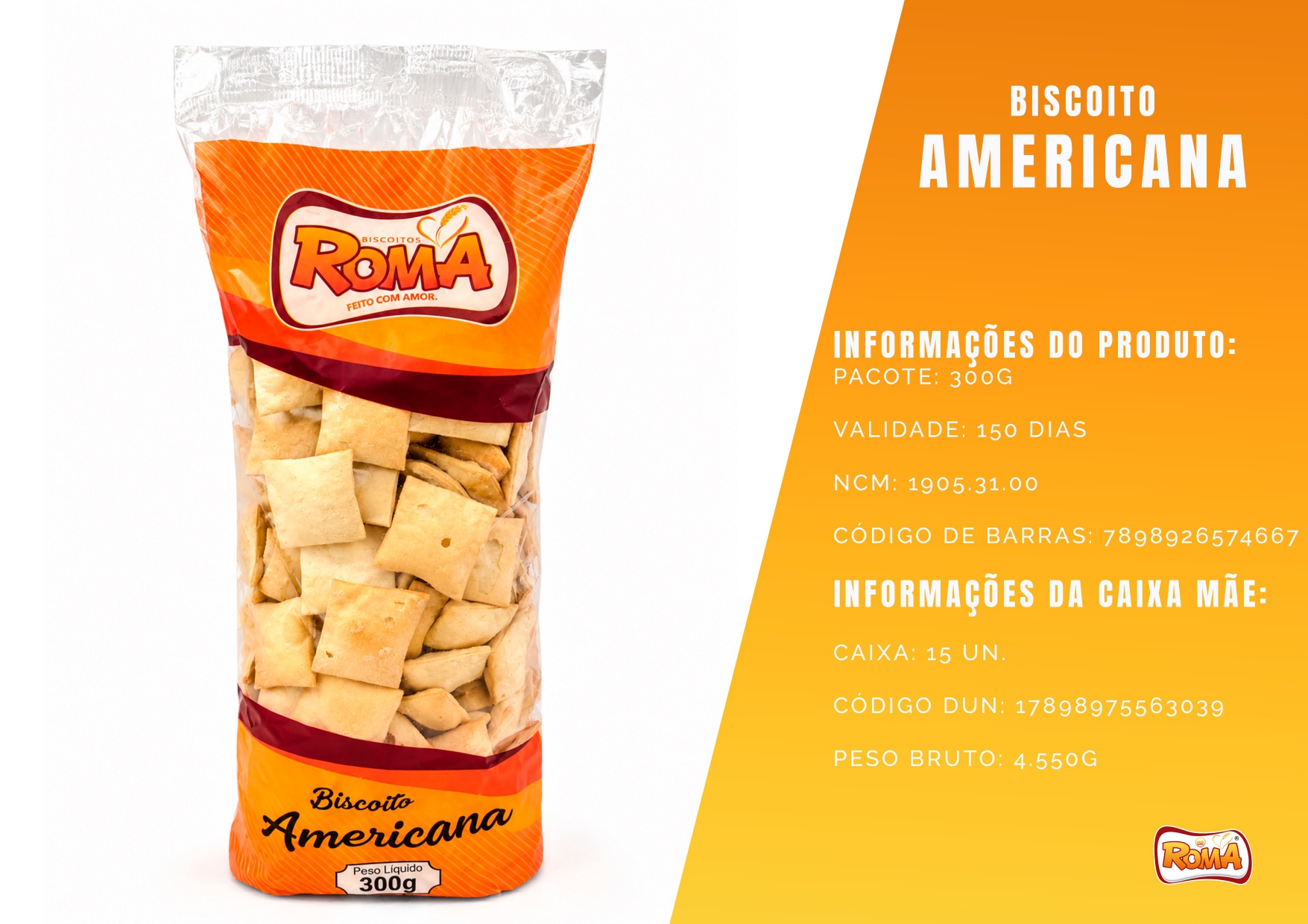 Biscoito Americana