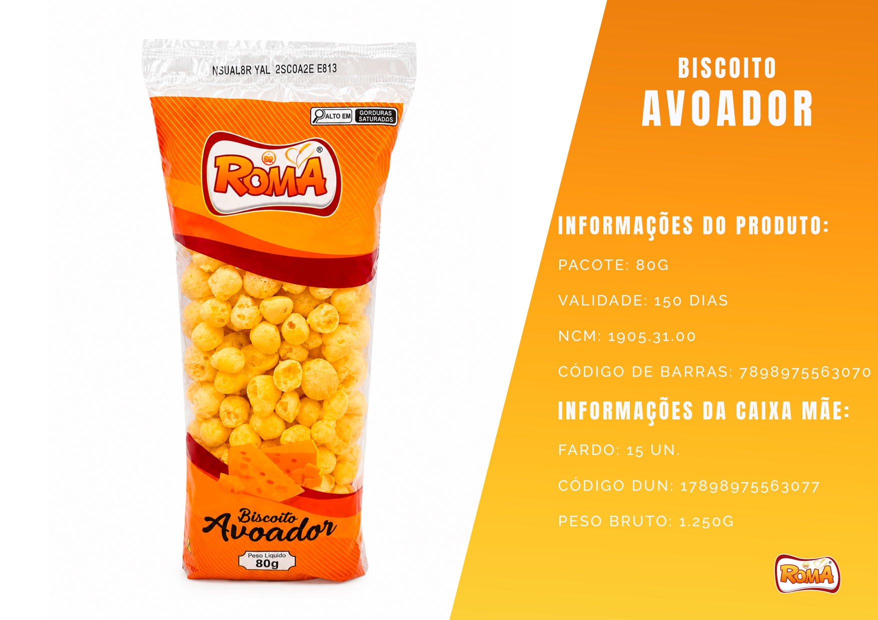 Biscoito Avoador