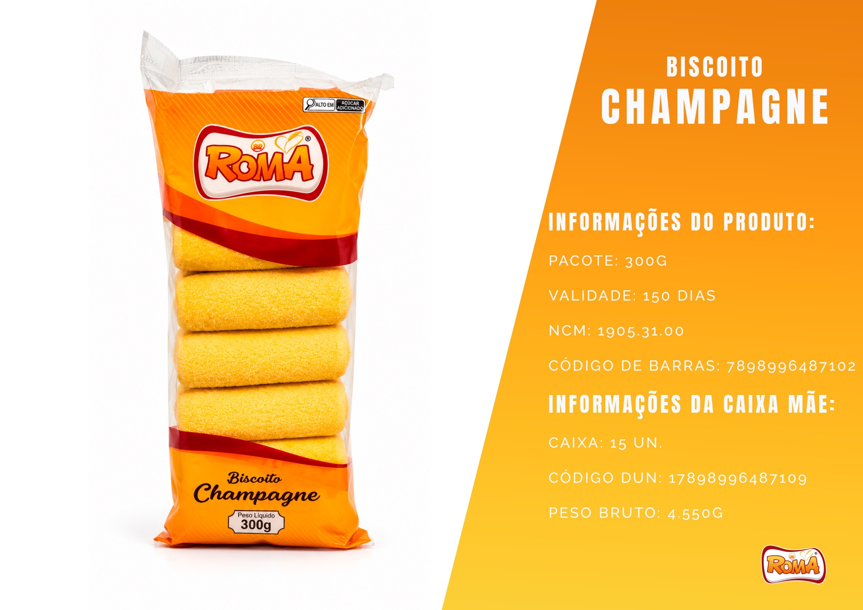 Biscoito Champagne