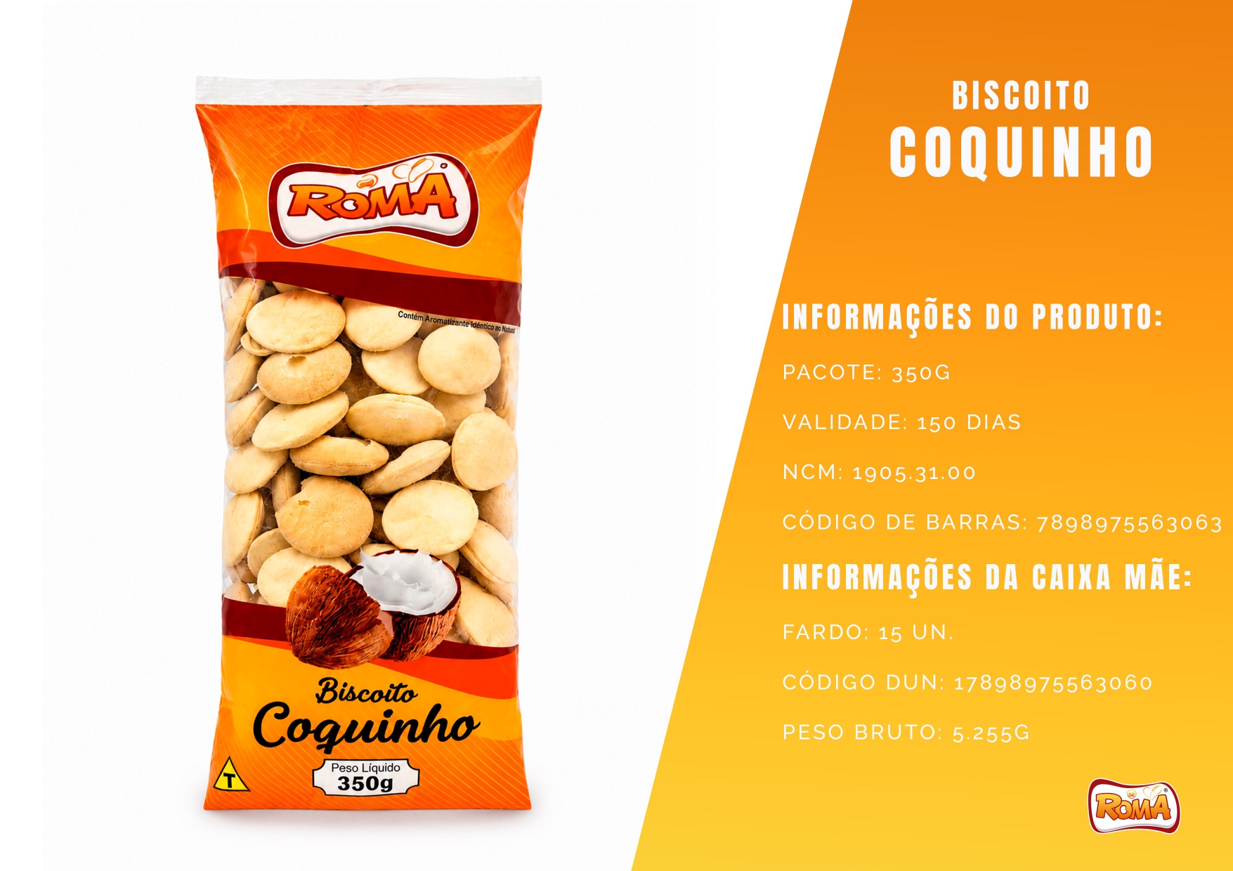 Biscoito Coquinho