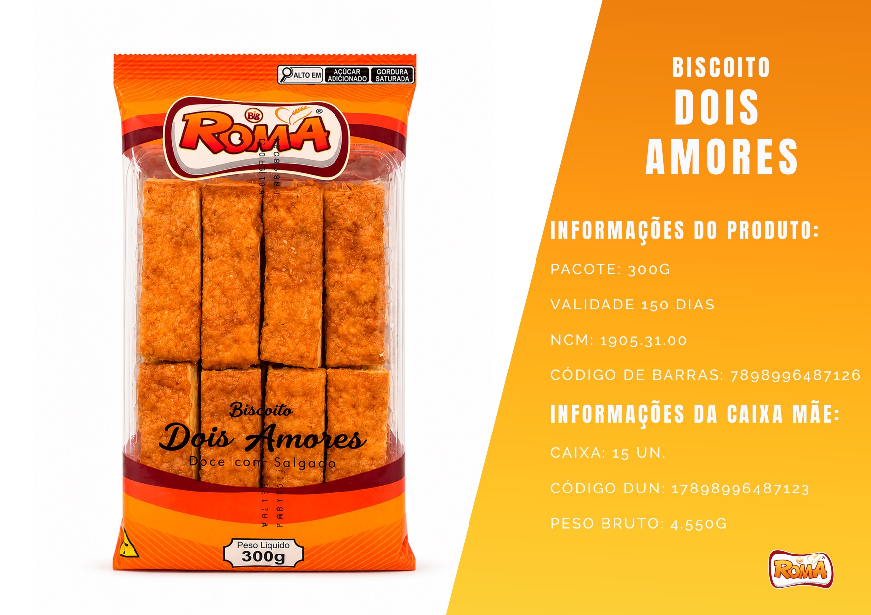 Biscoito Dois Amores