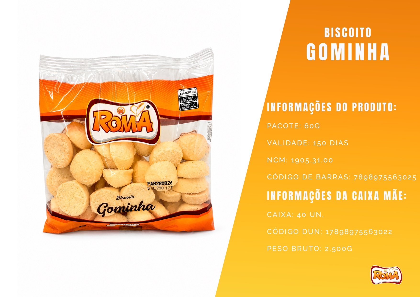 Biscoito Gominha