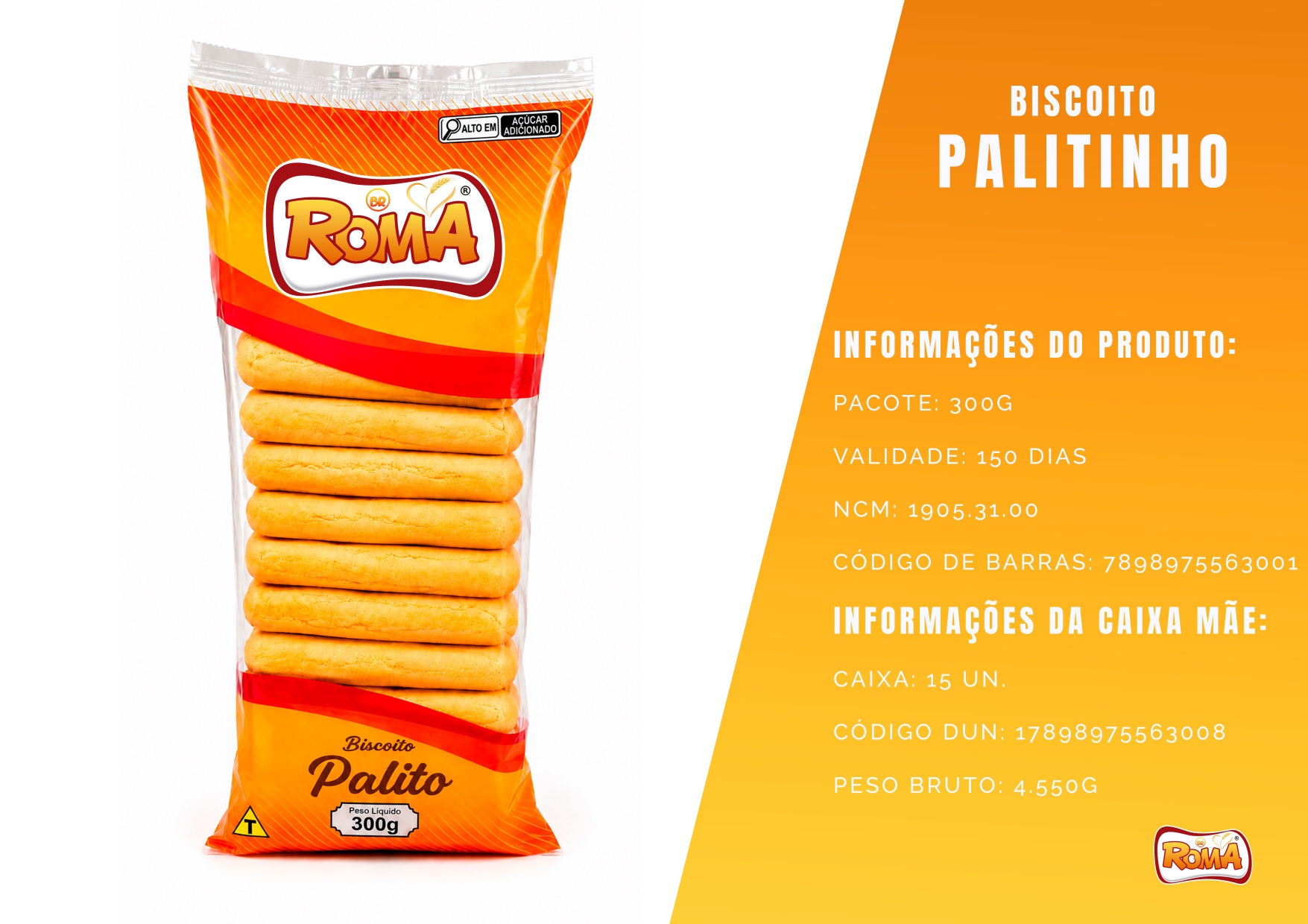 Biscoito Palitinho