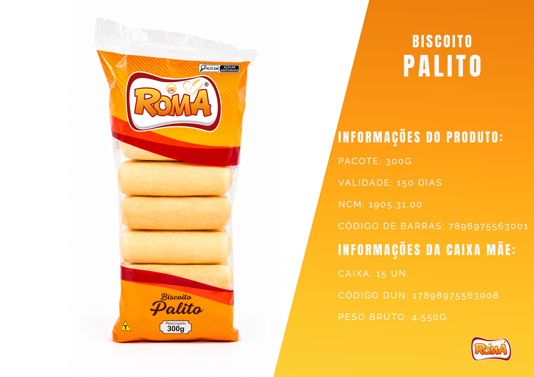 Biscoito Palito