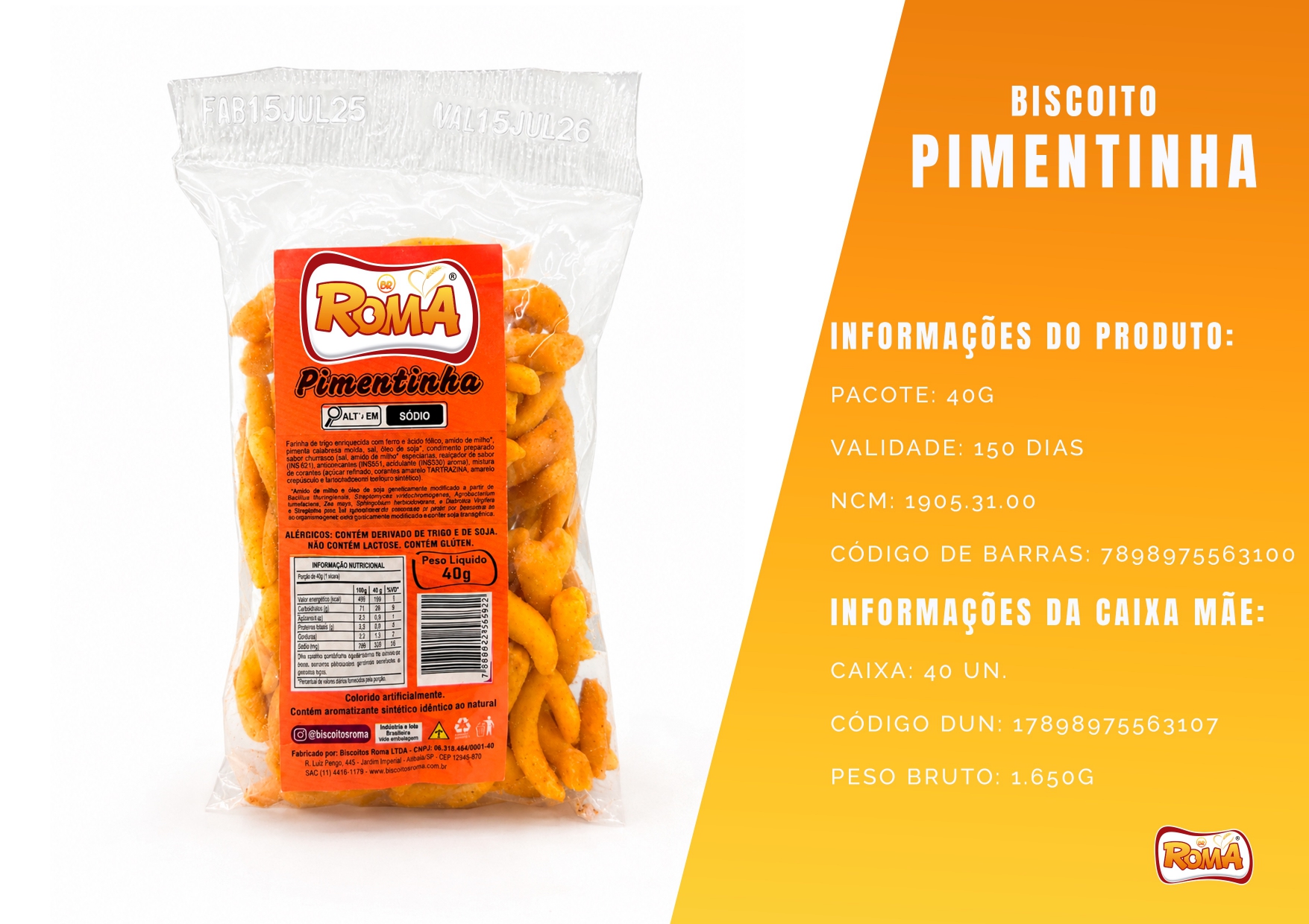 Biscoito Pimentinha