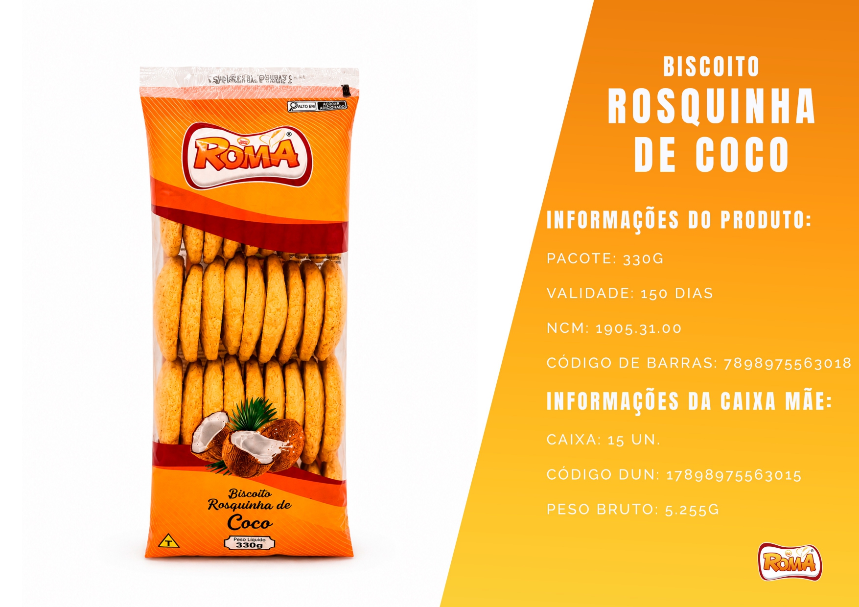 Rosquinha de Coco